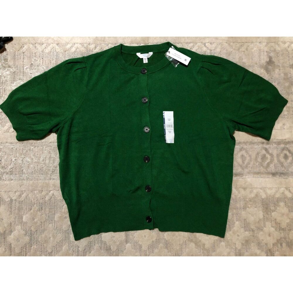Time and Tru Woman's Cardigan Green Size XXXL 22